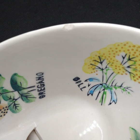 Floral Ceramic Gravy Boat/Separator - Vintage - Picture 12 of 12